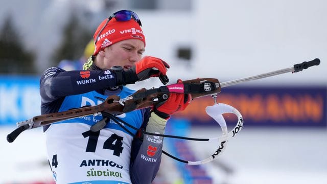 Wurde im Einzel über 20 Kilometer in Antholz als bester Deutscher Zwölfter: Benedikt Doll.