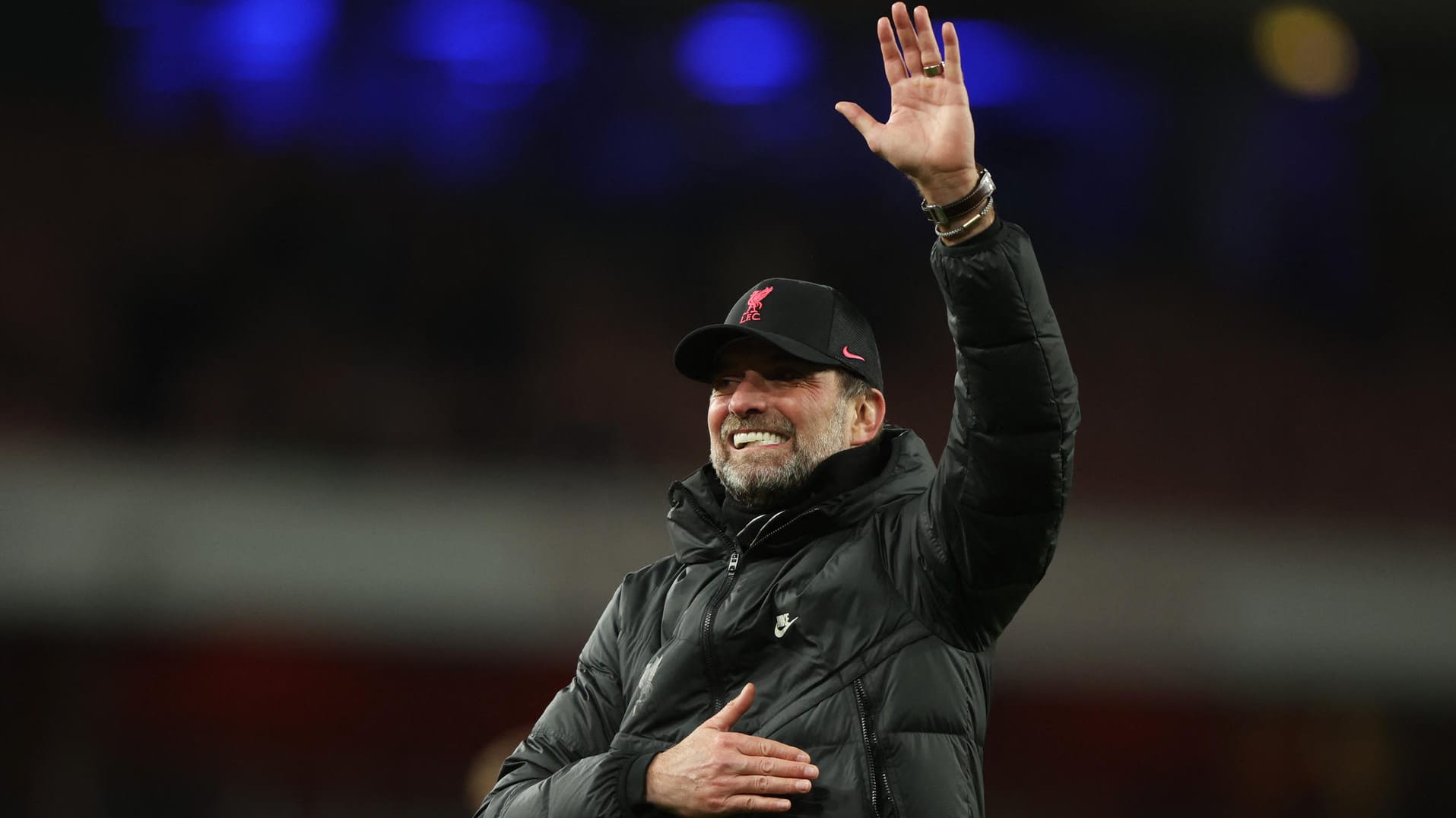 Finale! Jürgen Klopp bejubelt den Erfolg seines FC Liverpool.