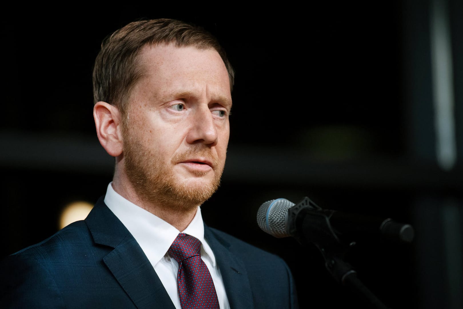 Michael Kretschmer (CDU): Sachsens Ministerpräsident wirft der Bundesregierung mangelnde Führungsqualitäten vor. (Archivfoto)