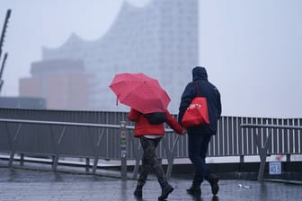Regen in Hamburg