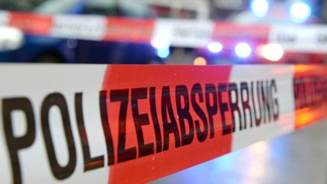 Polizeiabsperrung