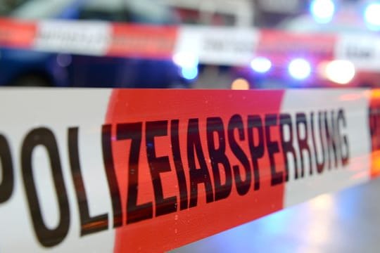 Polizeiabsperrung