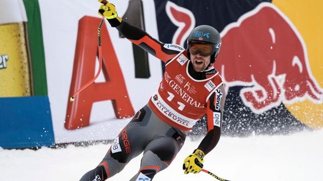 Aleksander Aamodt Kilde zeigte auf der Streif ein starkes Rennen. Aleksander Aamodt Kilde zeigte auf der Streif ein starkes Rennen.