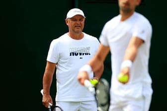 Marian Vajda ist der Trainer von Novak Djokovic.