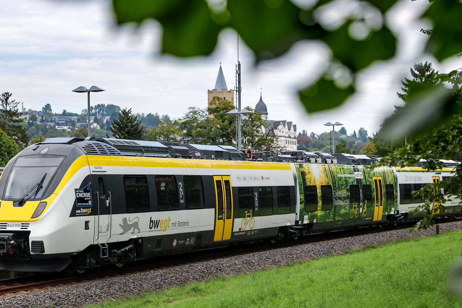 Probelauf: Die Deutsche Bahn will künftig auf mit Batterien betriebene Züge setzen.