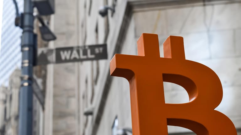 Vermeintliche Gegensätze (Symbolbild): Die Turbulenzen an der Wall Street lassen die Kryptowährungen rund um den Bitcoin nicht kalt. Am Freitag ging es steil bergab.