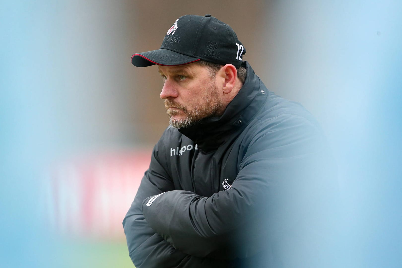 Steffen Baumgart bei einem Training des 1. FC Köln (Symbolbild): "Das Drumherum", sagte Baumgart, habe ihn gestört. "Nicht die Leistung meiner Mannschaft."