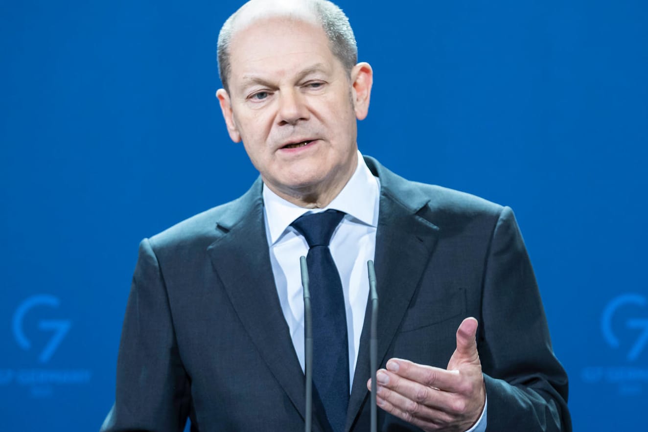 Olaf Scholz (SPD): Ein möglichst "großer Konsens" ist sein Ziel, sagt der Bundeskanzler.