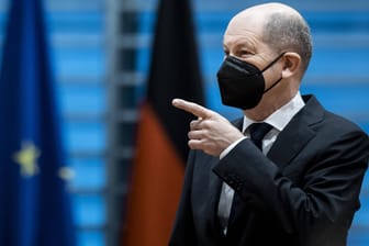 Kanzler Olaf Scholz (Symbolbild): Die Rente steht vor einem Finanzierungsproblem.