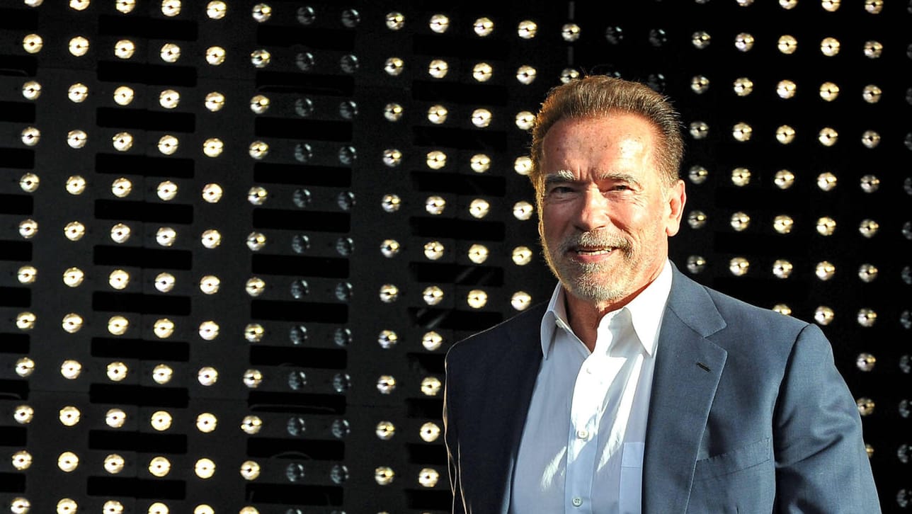 Arnold Schwarzenegger bei einem Termin in Köln (Archivbild): Der Schauspieler war in einen schlimmen Unfall verwickelt.