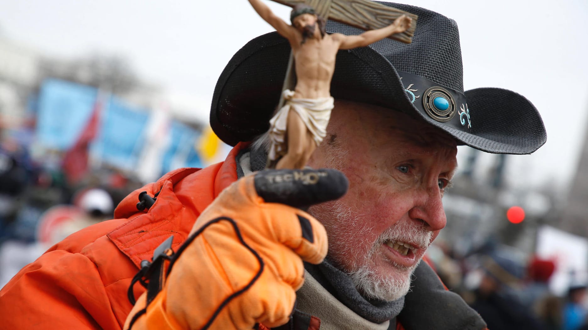 Im Namen des Kreuzes: Abtreibungsgegner beim March of Life in Washington, D.C.