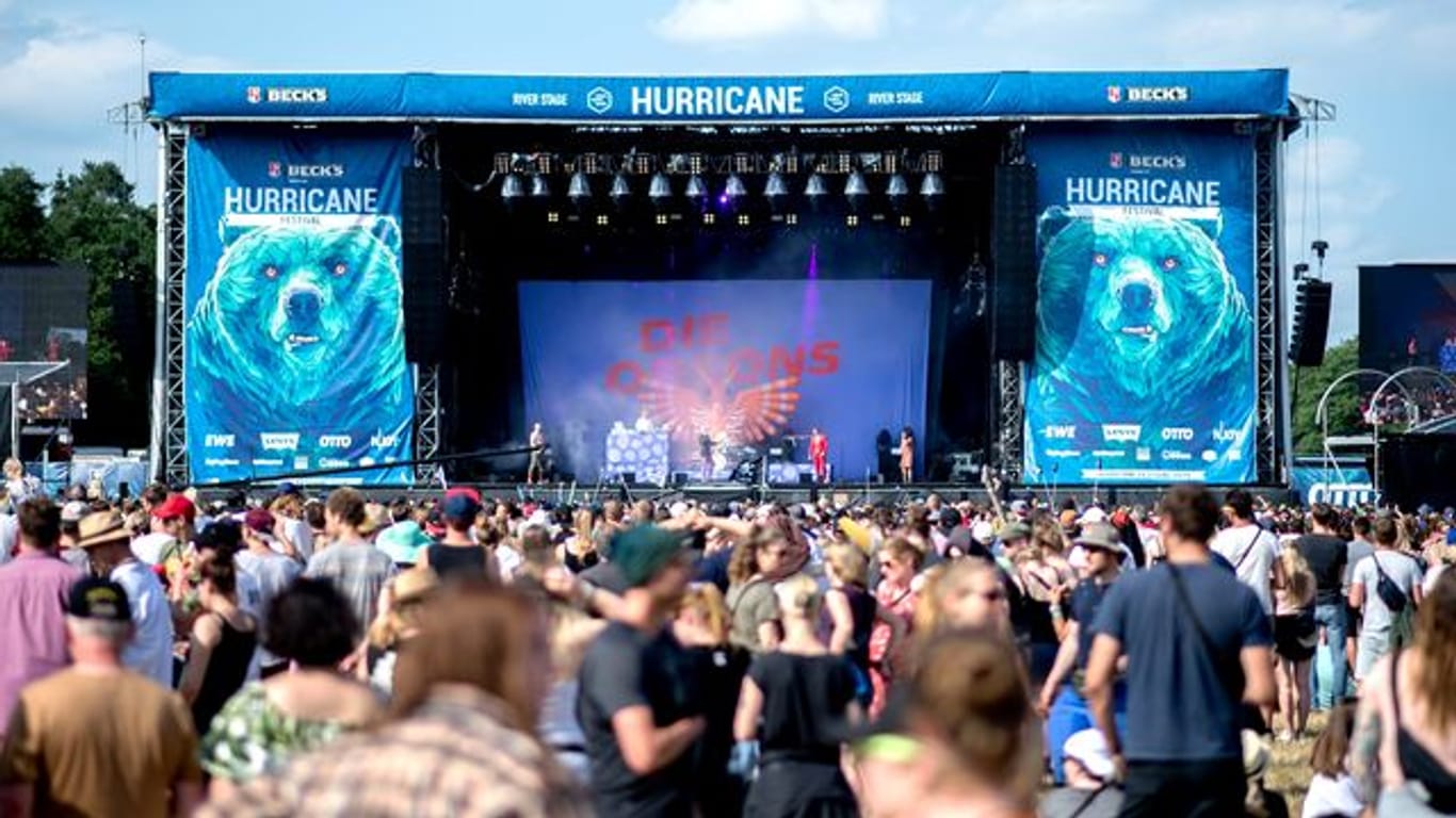 Vor Corona: Die Orsons beim Hurricane Festival 2019.