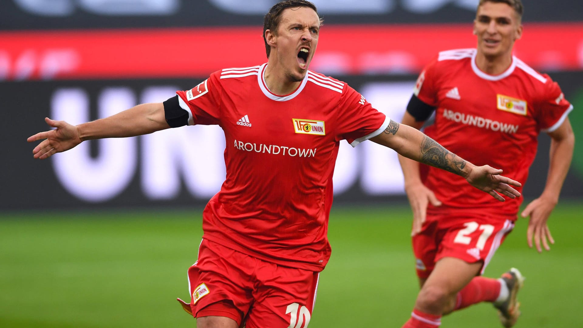 Max Kurse: Unions Angreifer war in Mönchengladbach der entscheidende Mann auf dem Platz. Max Kurse: Unions Angreifer war in Mönchengladbach der entscheidende Mann auf dem Platz.