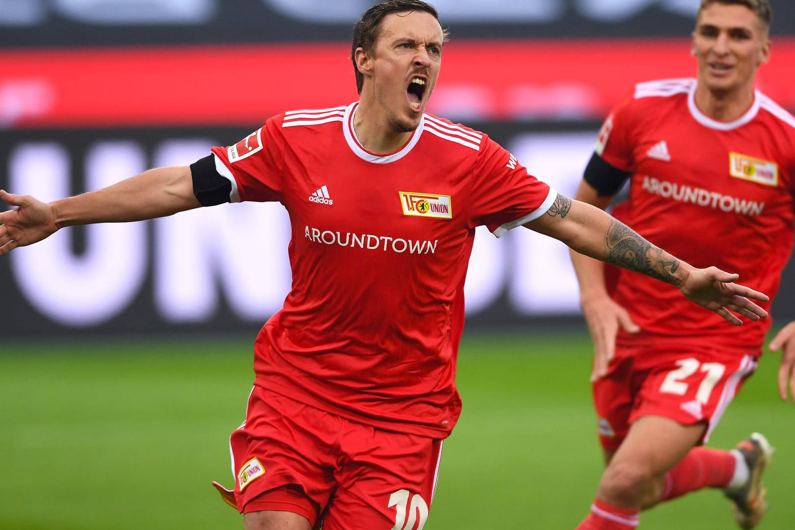 Max Kurse: Unions Angreifer war in Mönchengladbach der entscheidende Mann auf dem Platz.