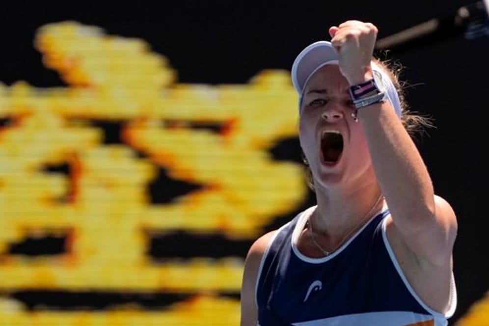 Barbora Krejcikova hat bei den Australian Open das Viertelfinale erreicht.