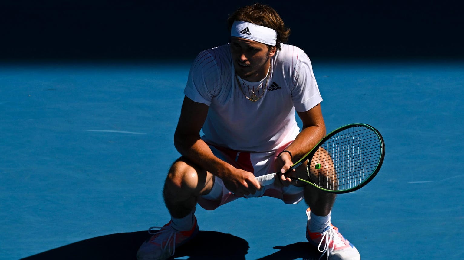 Alexander Zverev am Boden: Der deutsche Tennisspieler erlebte ein enttäuschendes Achtelfinale.