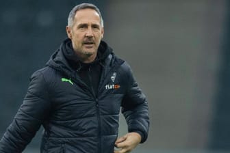 Adi Hütter: Der Österreicher ist seit vergangenem Juli Trainer in Gladbach.