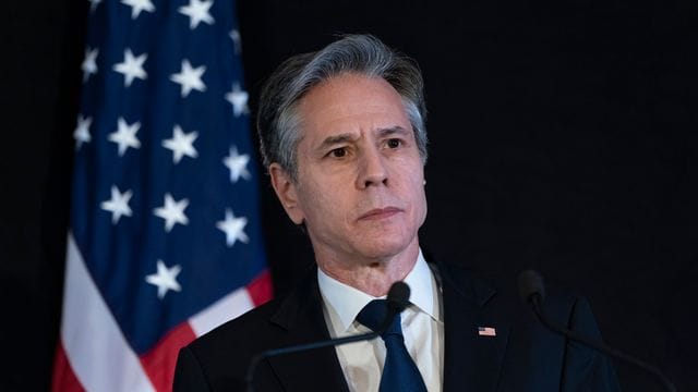 US-Außenminister Antony Blinken: "Ich bin überzeugt, dass es eine einheitliche Antwort auf alles geben wird, was Russland tut". US-Außenminister Antony Blinken: "Ich bin überzeugt, dass es eine einheitliche Antwort auf alles geben wird, was Russland tut".