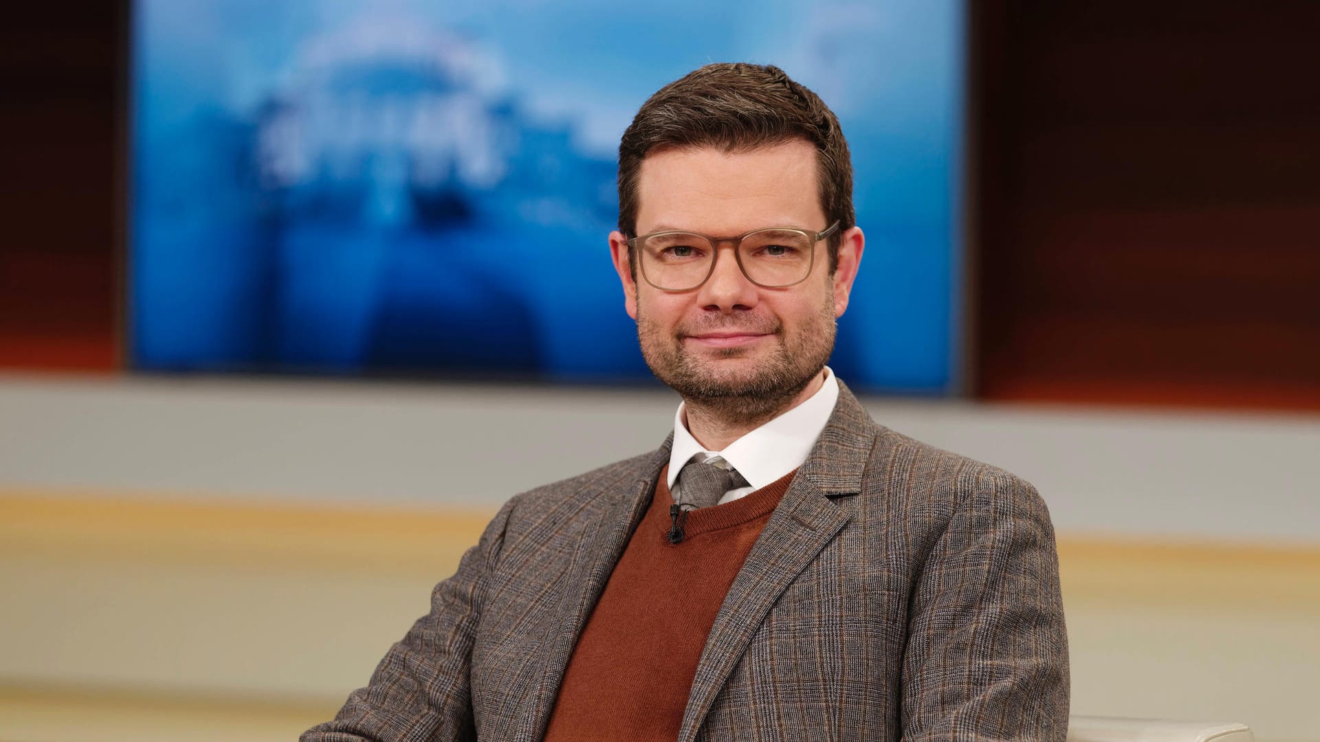 Justizminister Marco Buschmann im Studio von "Anne Will": Er hat klare Vorstellungen, wer von einer Impfpflicht betroffen sein soll.