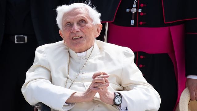 Der emeritierte Papst Benedikt XVI.