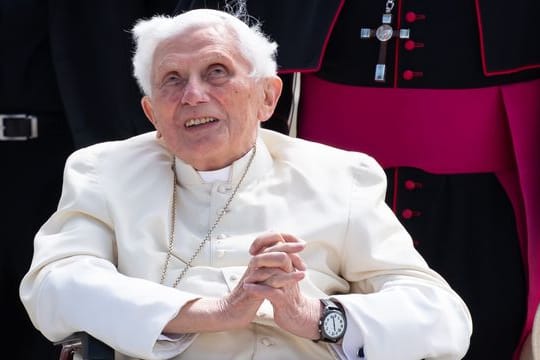 Der emeritierte Papst Benedikt XVI.