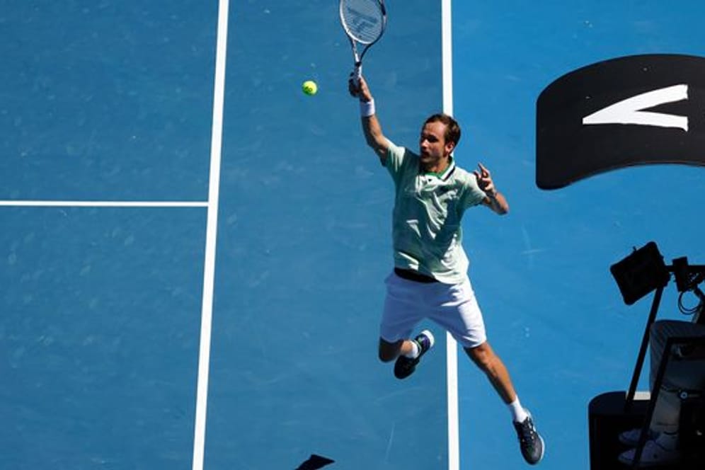 Daniil Medwedew ist in Melbourne eine Runde weiter.