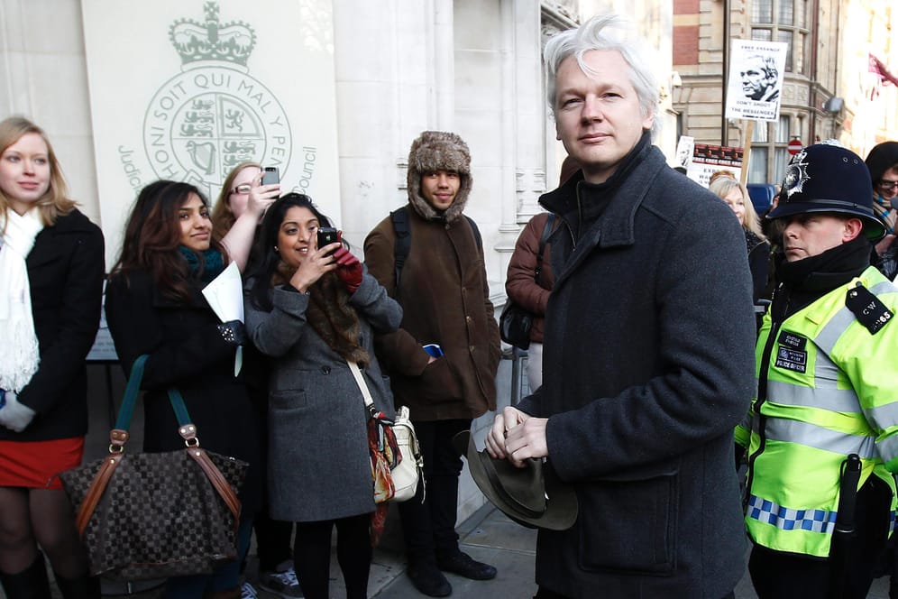 Julian Assange (Archivbild): Das Londoner Berufungsgericht gab am Mittag den Weg zum Supreme Court frei.
