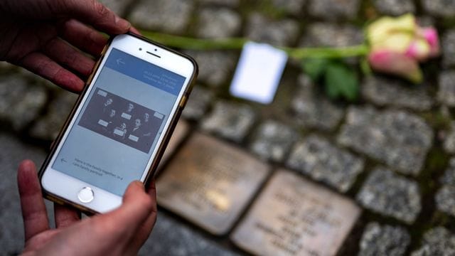 "Stolperstein-App" "Stolperstein-App"