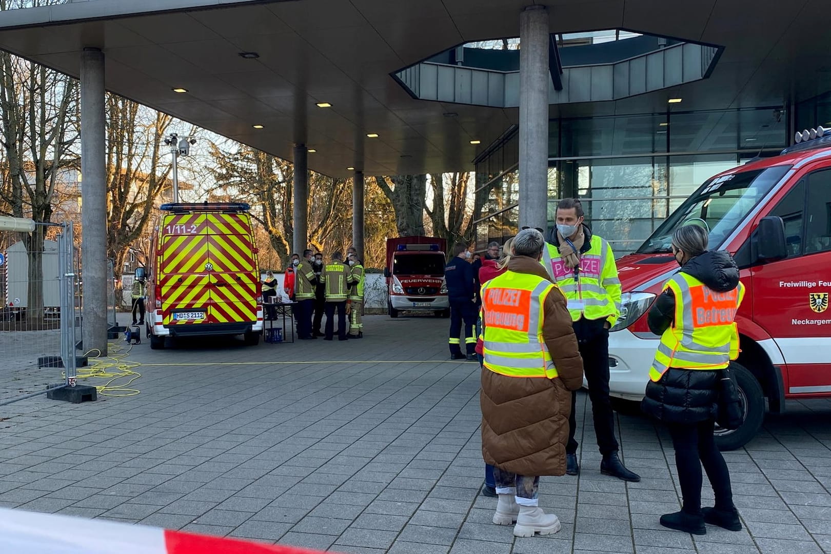 Einsatz in Heidelberg: Ein Mann tötete eine Frau und sich selbst.