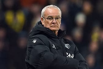 Trainer Claudio Ranieri holte mit Watford in 13 Spielen nur sieben Punkte.