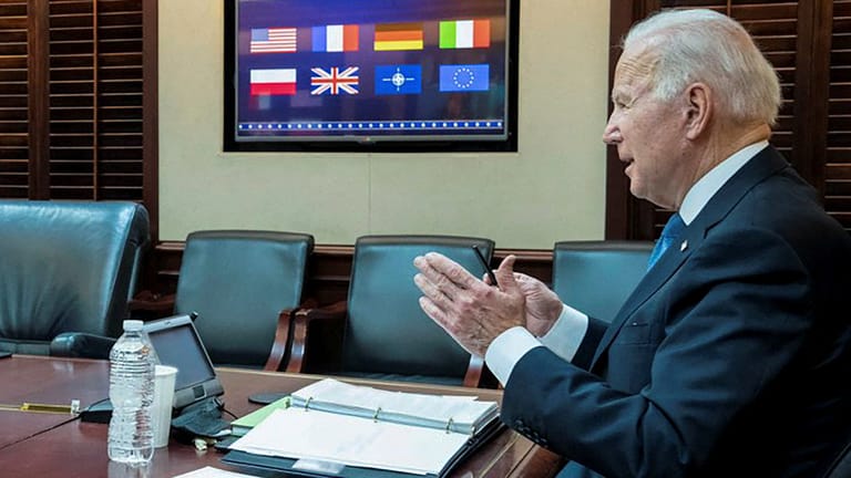 US-Präsident Joe Biden setzt auf Dialog mit Russland: Bislang ohne Erfolg.
