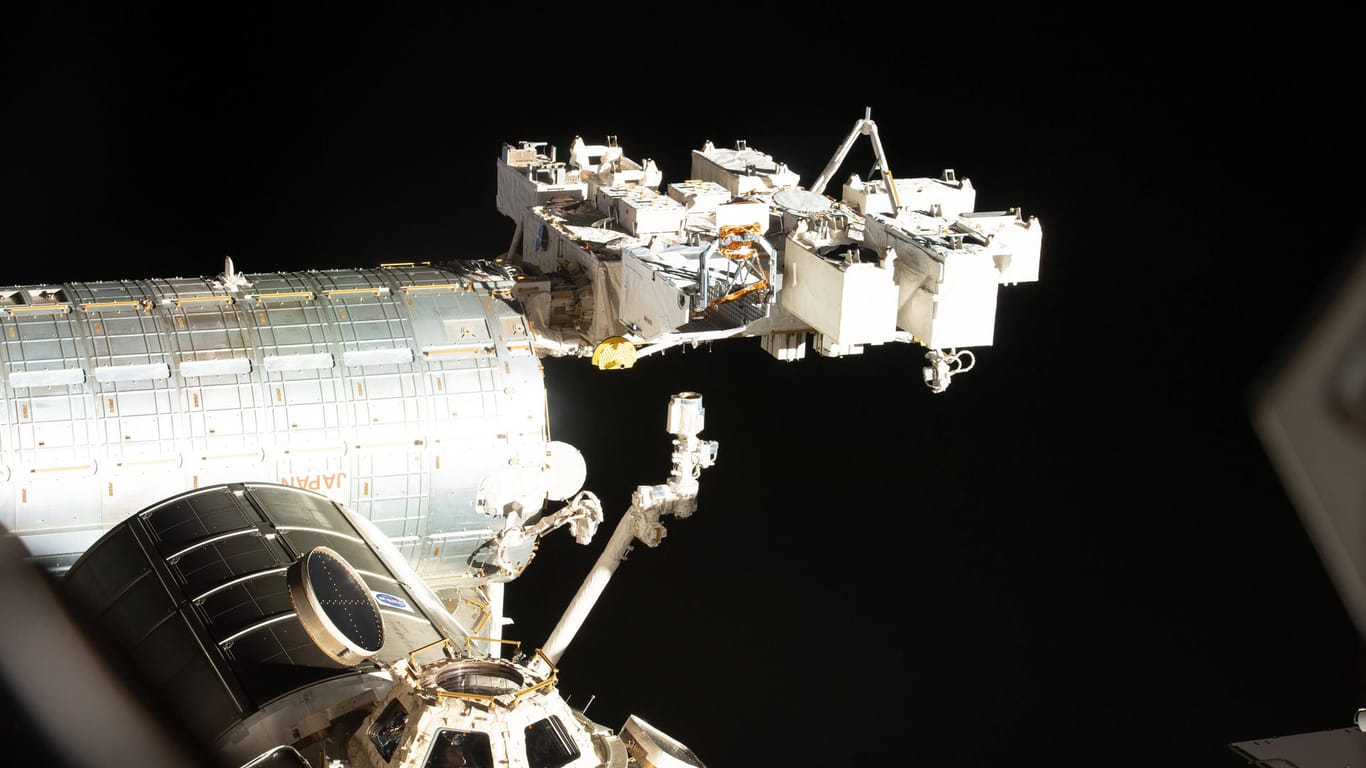 Internationale Raumstation ISS: Dort hatte der Raumfrachter abgedockt und ist zur Erde zurück gekehrt.