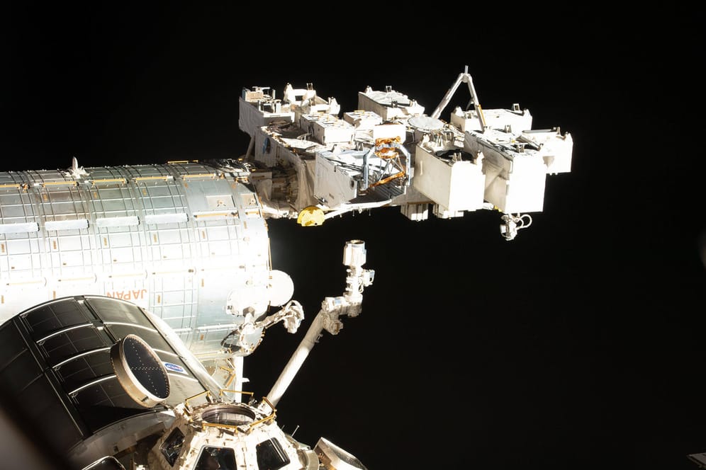 Internationale Raumstation ISS: Dort hatte der Raumfrachter abgedockt und ist zur Erde zurück gekehrt.