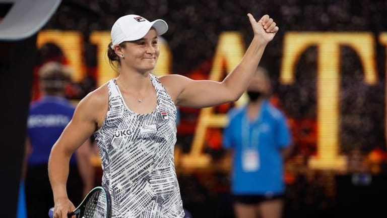 Sie ist Australiens Hoffnung auf den Turniersieg: Ashleigh Barty erreicht das Halbfinale der Australian Open.