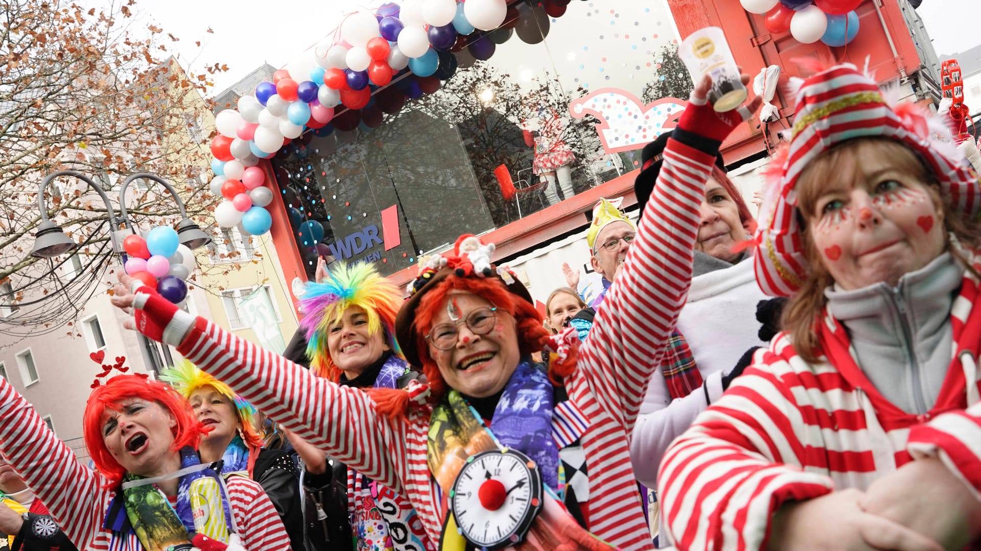 Straßenkarneval: Hier geht es bunt zu.