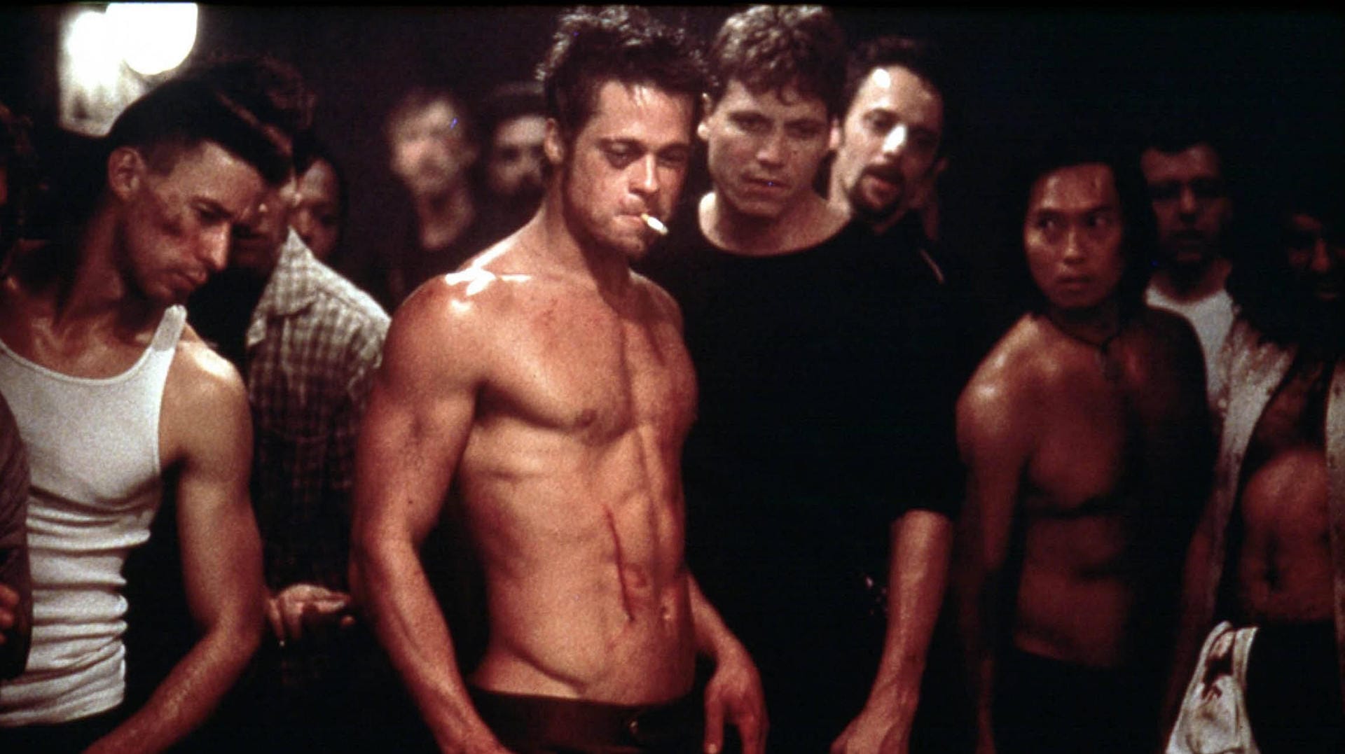 Der Film "Fight Club" mit Brad Pitt von 1999 ist heute Kult (Symbolfoto): Offenbar hat man sich an einem Hamburger Gymnasium den Film zum Vorbild genommen.