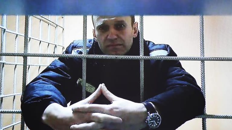 Alexej Nawalny ist in einem Straflager etwa 100 Kilometer östlich von Moskau inhaftiert.
