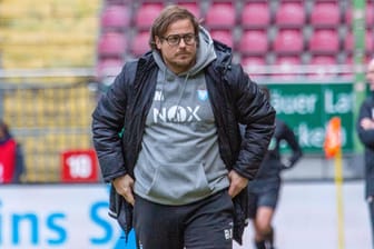 Benedetto Muzzicato: Der Trainer von Viktoria Berlin kann seine Mannschaft heute Abend nicht coachen.