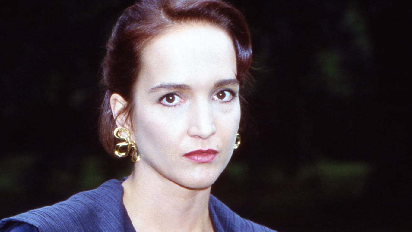 Anouschka Renzi: Hier sieht man die Schauspielerin im Jahr 1992.