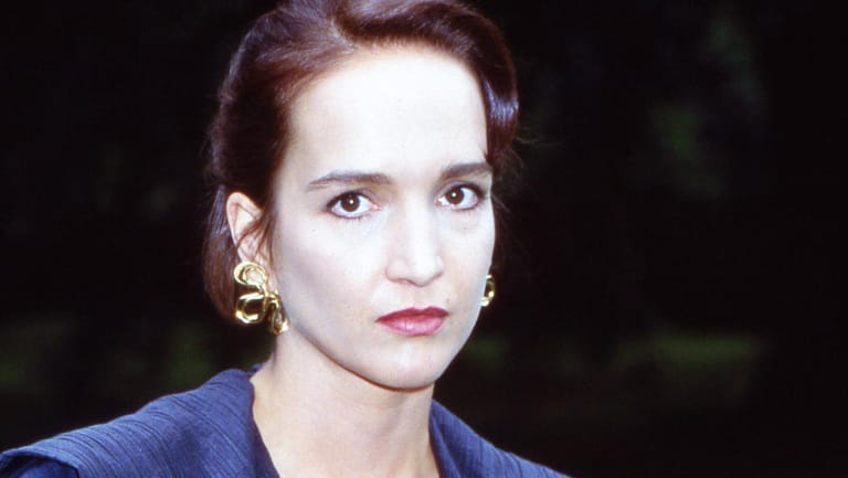 Anouschka Renzi: Hier sieht man die Schauspielerin im Jahr 1992.
