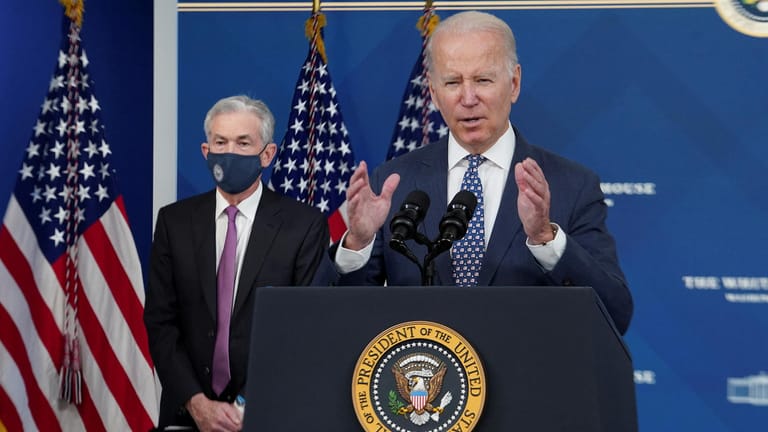 US-Präsident Joe Biden: "Falls er (Anm. Putin) mit all diesen Truppen einmarschieren würde, wäre das die größte Invasion seit dem Zweiten Weltkrieg."
