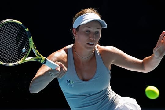 Danielle Collins besiegte im Viertelfinale die Französin Alizé Cornet.