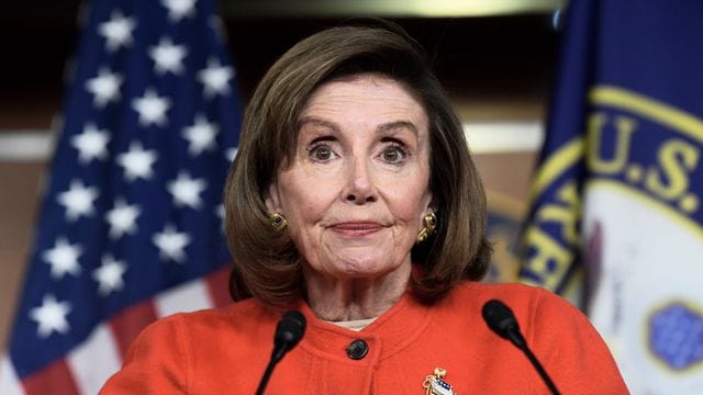 Als Vorsitzende der Kongresskammer bekleidet Nancy Pelosi von Amts wegen das dritthöchste Staatsamt.