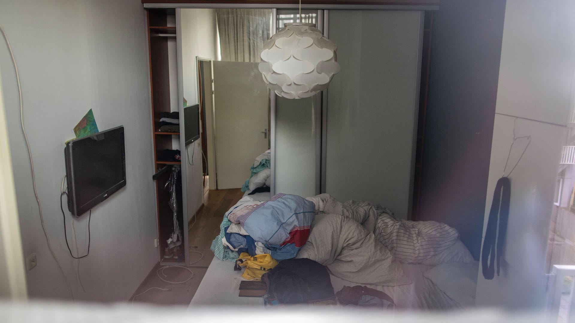 Die Amsterdamer Wohnung, in der Drach 2021 festgenommen wurde: Niederländische Spezialkräfte der Polizei nahmen Drach hier an einem Dienstagmorgen gegen fünf Uhr fest.