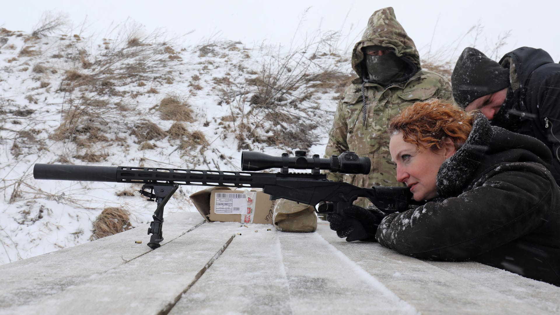 Schießtraining von Zivilisten in Lviv: Die ukrainische Armee schult aktuell viele Nichtsoldaten für den Fall eines Angriffs von Russland. (Symbolfoto)