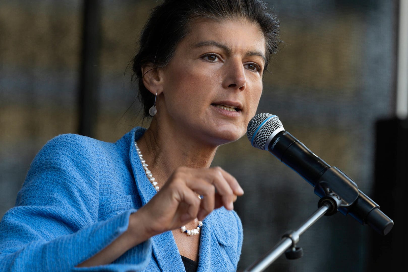 Sahra Wagenknecht: Die Linken-Politikerin wurde offenbar positiv auf das Coronavirus getestet. (Archivfoto)