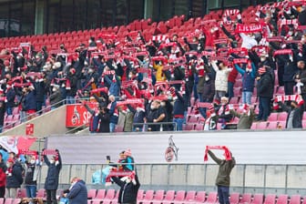 Fans des 1. FC Köln im Stadion: Der Bundesligist bittet seine Fans um finanzielle Unterstützung.