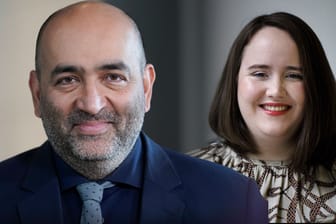 Omid Nouripour und Ricarda Lang: Sie bilden die neue Spitze der Grünen.
