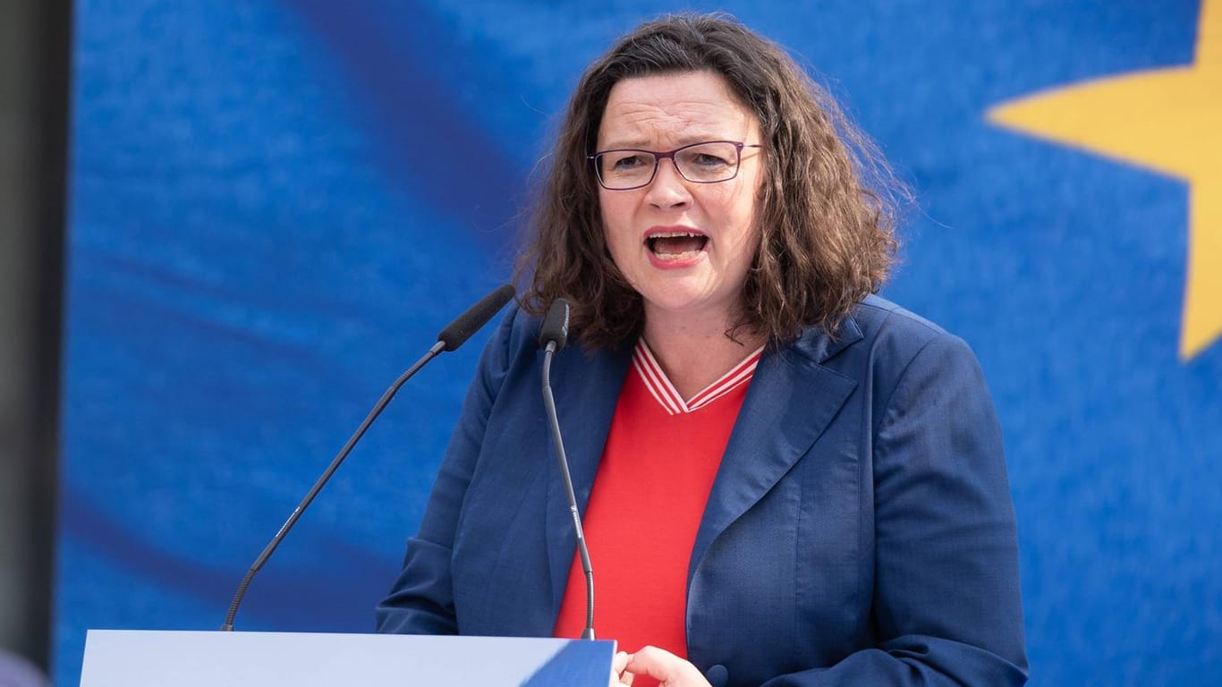 Andrea Nahles (Archivbild): Die frühere SPD-Chefin soll Deutschlands größte Behörde leiten.