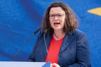 Andrea Nahles (Archivbild): Die frühere SPD-Chefin soll Deutschlands größte Behörde leiten.